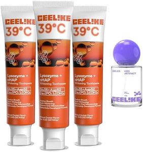 CEELIKE Lysozyme Daily Oral Care Set - 3 Toothpaste (100ml) + 1 Mint Oral Spray (20ml) - Gentle Clean & All-Day Fresh Breath