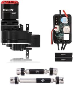 Brushless Motor Combo with Steel CVD Driveshaft System for TRX4M Upgrades 1/18 Crawler