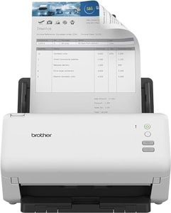 Brother ADS-4100 Desktop Document Scanner |SuperSpeed USB 3.0 | Double-sided | 60 Sheet ADF, UK Plug