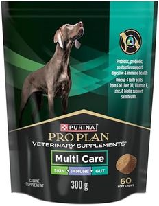 Purina Pro Plan Veterinary Supplements, Mutli Care Dog Chew Probiotic - 300 g (60 Chews)