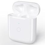 Wireless Charging Case Compatible for AirPods 1/2, Charger Replacement Cases Compatible with AirPods 1/2, Support Bluetooth Pairing and Sync Button(Earbuds Not Included)