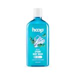hoop Epsom Body Wash Lavender & Chamomile | Epsom Salt Body Wash with Bath Salt | Relaxing Shower Gel with Lavender Aroma | 300 ml