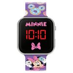 Minnie Mouse Kids LED Digital Quartz Watch with Silicone Strap