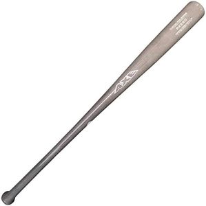 Axe Bat AXE50 Custom Pro Series, Standard Axe Handle, Charged Finish Maple Cupped Wood Baseball Bat, Gray/Dark Gray, 33.5 in.