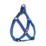 Pawtitas Reflective Dog Harness Adjustable Step in Reflective Dog Harness Large Blue Harness Harnais Pour Chien Bleu Chiot Facile À Enfiler Ajustable Et Réfléchissant Grand