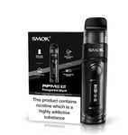 SMOK RPM C Kit 50W 1650 mAh Internal Battery (Transparent Black) Works with RPM 2 Coils Series, Monstrous, Powerful and Amazing E Cigarettes Vape Starter Kit Authentic Real Deal No Nicotine