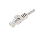 Cat5/Cat5e Patch Cord Network RJ45 ETHERNET Cable (50FT, Gray)