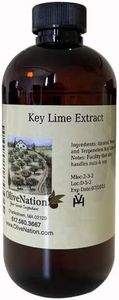 OliveNation Pure Key Lime Extract - 16 ounces - Perfect for candies, key lime pie, cookies, salad dressings and marinades - baking-extracts-and-flavorings