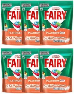 Fairy Platinum Plus Tropical Dishwasher Capsules 68 Pack x6