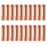 kingsea 20 Pcs MIG Welding Contact Tips 0.035"(0.9 MM) Copper Contact Tips Compatible with All M6-1.0 Treads MIG Welder Gun