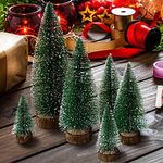 6pcs Mini Christmas Trees Christmas