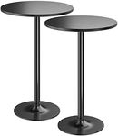 Furmax Bistro Pub Table 2 Pack Roun