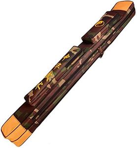 ZooBoo Taichi Sword Carrying Bag - Chinese Kung Fu Sword Bag Single and Double Layer Sword Carrying Case Martial Arts Weapons Case Sword Shoulder Bag - Oxford Cloth with PU (Camouflage, Double Layer)