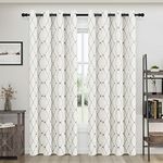 Embroidered Curtains 84 inch Length