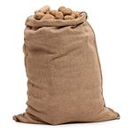 Potato Sack Large Burlap Bags Burlap Sack Gunny Sack Linen Burlap Sac for Adult Races Bag Sturdy and Reusable Natural Jute Sack for Outdoor Lawn Children and Family Games