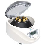 ONiLAB Lab PRP Benchtop Centrifuge 6x15 mL/10 mL/7mL/1.5-5 ml, 300-5000 rpm(Max. 2600 xg RCF),LCD Digital Desktop Lab Centrifuge Timer 30 sec-99 min, Two Quick Start Programs