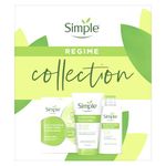 Simple Kind to Skin Regime Gift Set Facial Wash, Sheet Mask & Moisturiser Perfect for Any Occasion 3 piece