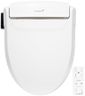 SmartBidet® SB-1000WE Electric Smart Bidet Toilet Seat with Heated Seat, Warm Air Dryer, Temperature Control Wash, and Remote Control, Elongated Seat