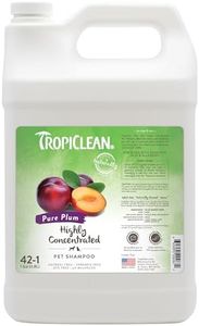 COSMOS 202672 Tropiclean High Concentrate 42 to 1 Pure Plum Shampoo-1 Gallon Jug