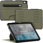 ZUGU CASE iPad Air 11 Case, Ultra-Thin Protective Case/Cover Designed for iPad Air 11" (6th Gen, 2024) / iPad Air 5 / iPad Air 4, 10.9-Inch (2022/2020) Magnetic Stand (Sleep/Wake Cover) - Olive Green