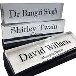 NAME PLATE | ACRYLIC BLOCK 20mm | 200mm x 50mm