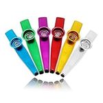 Metal Kazoo Set WorthPlanet 6 Pcs M