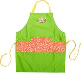 Curious Gardener Garden Apron with Adjustable Straps, For Indoor and Outdoor Planting, Machine Washable