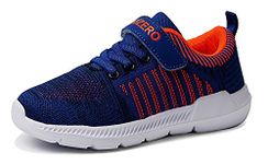 MAYZERO Kids Tennis Shoes Breathable Running Shoes Lightweight Athletic Shoes Walking Shoes Fashion Sneakers for Boys and Girls