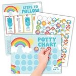 Rainbow Potty Training Chart For To