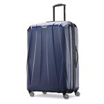 Samsonite Centric 2 Hardside Expandable Luggage with Spinners, True Navy, Checked-Large 28-Inch, Centric 2 Hardside Expandable Luggage with Spinners