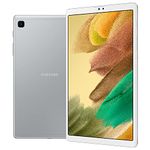 Samsung Galaxy Tab A7 Lite (2021, 32GB, 3GB RAM) 8.7" (WiFi + Cellular) 5100mAh Battery, Android 11, 4G LTE Tablet GSM Unlocked, International Model - SM-T225 (Fast Car Charger Bundle) (Silver)