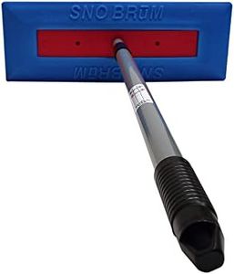 SNOBRuM - Original Made in USA Snow Remover for Cars and Trucks - 28 to 48 inch telescoping Handle - no Scratch Snow Removal - 2 Pack