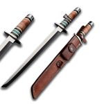 PAK SELLERS Raiders Short Sword, Katana Sword, Martial Arts Sword, Katana Real Tanto Sword, Master Sword Real Weapons Sharp, Battle Ready Swords, Medieval Sword PSK72