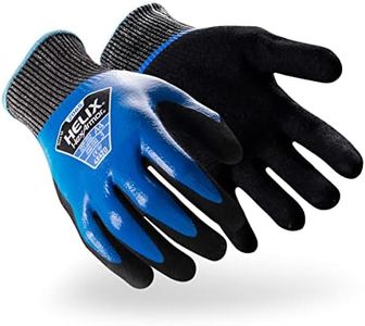 HexArmor Cut-Resistant Water-Resistant Nitrile Coated Knit Work Gloves | Helix® 2065 | X-Small