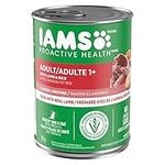 IAMS Proactive Health Wet Dog Food Adult, Lamb & Rice, Classic Ground, 369g Can (12 Pack)