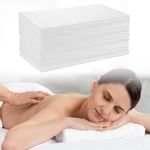 QWORK® 90PCS Disposable Massage Table Sheets, Breathable Non-Woven Fabric, 80 * 180cm / 31.5"*70.8", Ideal for Salons, Spas, Tattoo Shops