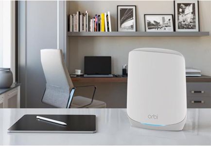 NETGEAR Orbi Mesh WiFi 6 Router – High-Speed Whole Home Coverage