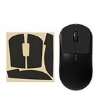 kwmobile Mouse Grip Tape Compatible with Logitech G Pro Wireless 1 Grip Tape - Non-Slip Faux Leather - Black