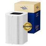 Membrane Solutions MS601 Genuine Allergy Remove Air Purifier Filter Replacement, 4-in-1 H13 True HEPA Filter with OdallerPure Technology, Removes 99.97% of Dust Pet Dander Smoke Mold Pollen Allergen