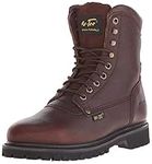 Adtec Men's 8 Inch Work Boot-M, Bro