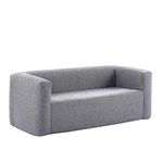 Casaria Inflatable Couch | Air Sofa with Portable Air Pump for Indoor and Outdoor Furniture (Gray)