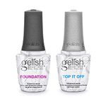 Gelish Gelish dynamic duo soak off gel nail polish foundation base and top sealer, 1 count (SG_B074N4H6ZR_US)