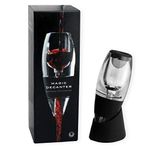 Iktu Wine Aerator Decanter, Fast Aeration Wine Pourer - Enhance The Flavor Intensity & Texture of Your Wine for Home Use & Party (Acrylic, 1 Pc Stand, 1 Pc Decanter)