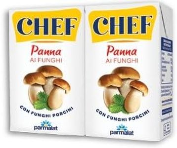 Parmalat Double Cream with Porcini Mushrooms (2x125ml)