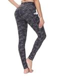 ALONG FIT Camo Leggings for Women High Waist Yoga Pants Pantalon Tights Women