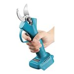 MIXBEL Pruning Shears Battery Operated for Plants Garden Pruner Cordless Electric Scissors Makita 18V Cutting Diameter 30mm Lightweight and Portable (Main Unit Only), Blue (EPS01)