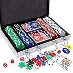 Yinlo Poker Set, 200 Pcs Poker Chip