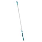 Leifheit Click System Telescoping Handle for Mop, Extra Long, Aluminum