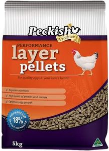 PECKISH Performance Layer Pellets 5kg, Brown, One Size