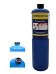 1x Propane 400g Bottle Disposable Gas Cylinder plumbers torch jet burner